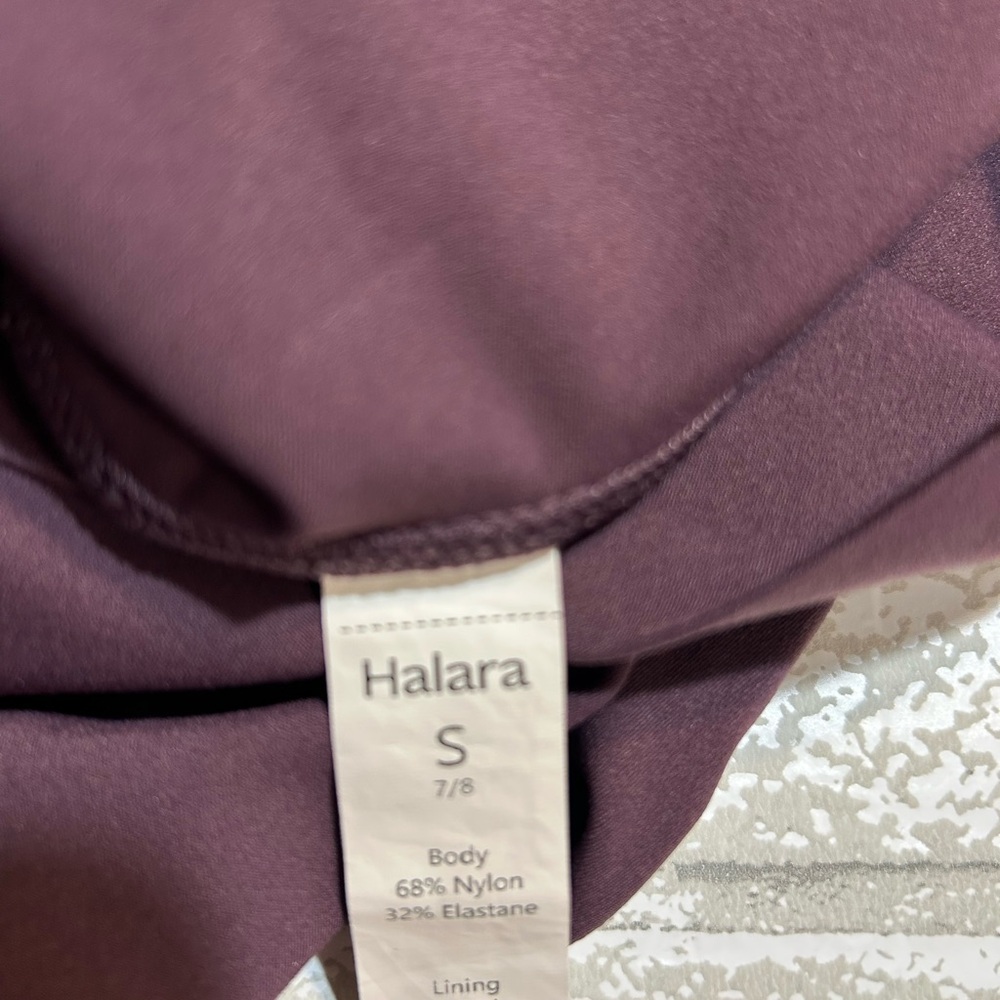HALARA Woman’s Leggings Maroon - Picture 3 of 5